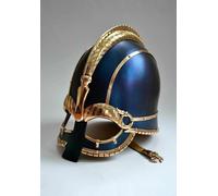 Elmo Medievale Viking Vendel Replica Del Museo Elmo In Acciaio Da 16 Gauge