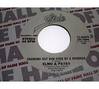 ELMO & PATSY 45 RPM Grandma Got Run Over By a Reindeer / Percy, the Puny Poinsettia