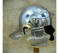 Elmo Romano Gallico/Centuriano Medievale SCA LARP Costume Cosplay 18G