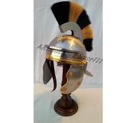 Elmo Romano Gallico/Centuriano Medievale SCA LARP Costume Cosplay 18Gage