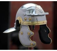 Elmo Romano Gallico/Centuriano Medievale SCA LARP Costume Cosplay 18Gage