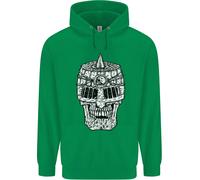 Elmo Skull Medievale Fantasy Cavaliere Bambini Hoodie