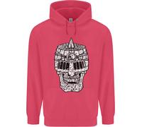 Elmo Skull Medievale Fantasy Cavaliere Bambini Hoodie