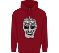 Elmo Skull Medievale Fantasy Cavaliere Bambini Hoodie