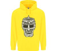 Elmo Skull Medievale Fantasy Cavaliere Bambini Hoodie