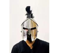 Elmo Spartano 300 Replica Del Film Di Re Leonida Indossabile Con Piuma