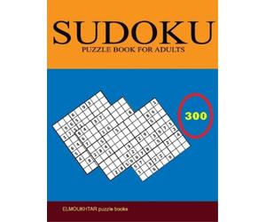 Elmoukhtar Boudad Elmoukhtar Puzzle Boo Sudoku Puzzle Book for Adul (Tascabile)