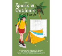 Elmwood Sports & Outdoors Word Search: Fun Puzzle Book Challenges with Easy Read Print
