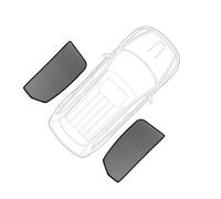 ELNas Auto Parasole Magnetico per Skoda Kamiq NW4 2019-2024, Anti-UV per Parabrezza Anteriore, Finestrini Laterali e Posteriori | Protezione Solare, Privacy & Anti-Insetti,2PCS Rear Windows