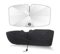 ELNas Parasole per Auto Parabrezza Ombrello Parasole, per Alfa Romeo Spider Mito Stelvio Giulia 10 Montanti Protezione Solare Blocco UV Parabrezza Anteriore Parasole,S 132 * 73
