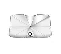 ELNas Parasole per Auto Parabrezza Ombrello Parasole, per Smart fortwo forfour 451 450 453 10 Montanti Protezione Solare Blocco UV Parabrezza Anteriore Parasole,S-125 * 65