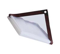 Elnwnnkc 90% di trasmissione della luce, resistente alle intemperie, ad alta trasparenza, panno per serre e verande per verande e terrazzi. L'ombra ha bisogno di telone trasparente resistente al sole