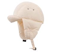 Elnwnnkc Accessorio essenziale per il freddo, cappuccio ispessito con protezioni per le orecchie per isolamento contro i venti freddi, ideale per i pendolari quotidiani e le avventure, cappello unisex