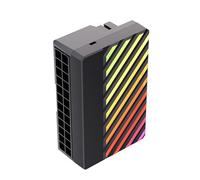 Elnwnnkc Adattatore amichevole a 24 pin a 90 gradi per l'organizzazione dei cavi e la creazione di condotti d'aria in Builds ARGB Adapter