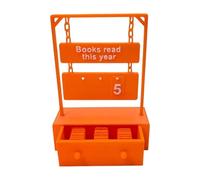Elnwnnkc Bancone per libri da appendere con display numerico e lettura a cassetto per biblioteche, scuole, per uso domestico, design decorativo, del libro