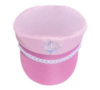 Elnwnnkc Cappelli da marinaio con ricamo dettagliato copricapo regolabile per donne anni 2000 cappelli foto puntelli marinai costume uomo