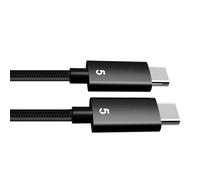 Elnwnnkc Cavo Coassiale Professionale USB4 da 80 Gbps Tipo C 16K 60Hz PD240W Intrecciata Cavo Coassiale velocità con Design Multi-Dimensione