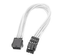 Elnwnnkc Cavo del modulo Alimentazione CPU da 8 Pin a 8 Pin (4+4) Alimentatore efficiente Connettore CPU 8 Pin 18 AWG in Tessuto Morbido Resistente Design del Cavo Elegante e alla