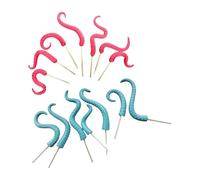 Elnwnnkc Confezione da 14 picchetti decorativi per terrari e letti da giardino con tentacoli in resina resistenti alle intemperie