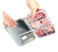 Elnwnnkc Contenitore impilabile per la preparazione dei pasti per la | Coperchio resistente per l'organizzazione del pranzo, scatola di immagazzinaggio sigillata PP della cucina per gli avanzi