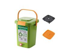 Elnwnnkc Contenitore per humus da giardino che evidenzia una ventilazione rafforzata per una rapida decomposizione dei rifiuti organici, tra cui foglie, erba e resti di cucina, facile da installare