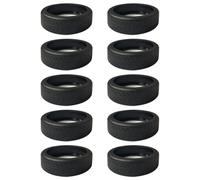 Elnwnnkc Copriruota in silicone essenziale da viaggio da 10 per bagagli Riduci minimo l ' impatto e la borsa Copriruota facile da installare per valigie