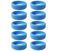 Elnwnnkc Copriruota in silicone essenziale da viaggio da 10 per bagagli Riduci minimo l ' impatto e la borsa Copriruota facile da installare per valigie