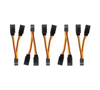 Elnwnnkc Di 5 30Core Servo Y Connettori Filo 5cm Rivestimenti In Silicone per Segnali Stabili Trasmissione Breve Conduttori Servo