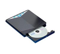 Elnwnnkc Fast Speed USB3.0 Type C External Disc Reader Drive Multiple Format Support for Laptop Desktop Computer Card Reader And Disc Writer