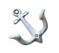 Elnwnnkc Gancio da parete in ferro a forma retrò per decorazioni case bucoliche Ganci per appendere resistenti per borse appendiabiti Decorazione per feste Gancio da parete marino decorativo