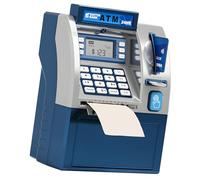 Elnwnnkc Giocattolo Educativo Realistico della Macchina CASHPOINT per Bambini Che Agiscono per Lo Sviluppo Alfabetizzazione Finanziaria Fai Finta Giocare Bancomat CASHPOINT