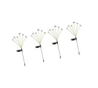 Elnwnnkc Illuminazione solare automatica a forma di fungo per giardino e cortile con texture luminose illuminazioni resistenti alle intemperie