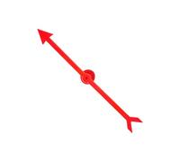 Elnwnnkc Magnetic Game Spinner Plastic Arrows Board Prize Wheel Projects Creative DIY Toy