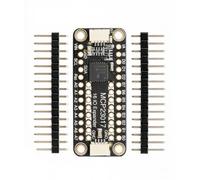 Elnwnnkc MCP23017 Scheda espansore GPIO, modulo di espansione I2C con 16 canali GPIO digitali, connettori JST SH e pin etichettati per prototipazione pin Modulo etichettato scheda connettore Jst Sh