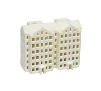Elnwnnkc Modello realistico edificio appartamenti Progetto artigianale non verniciato Progettazione del paesaggio in miniatura 1/800 Struttura Diorami non verniciati Modello residenziale