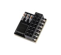 Elnwnnkc Modulo aggiuntivo TPM 2.0 compatto | Interfaccia SPI a 14 pin, scheda di sicurezza della scheda madre per applicazioni hardware di aggiornamento desktop