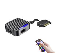 Elnwnnkc Mount Miniture ARGB Controller Satas Alimentatore 5V 3 Pin Argb Mozzi di Controllo Illuminazione per Sistemi Hub Satas Controller con Builts in Modalità Illuminazione