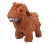 Elnwnnkc Peluche elettrico con funzioni sonore, Coffee | Materiali morbidi e sicuri in peluche con movimento automatico effetti sonori per i bambini che imparano e