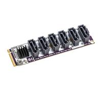 Elnwnnkc Prestazioni dei convertitori SATA3.0 Che forniscono 6 interfacce Che supportano i protocolli SATA3.0 Gestione efficiente dei Dati