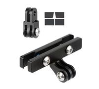 Elnwnnkc Reggisella per biciclette Staffa per luce posteriore Universali Morsetti per sedili per biciclette Angoli regolabili Sedili per bici Staffa montaggio per binari per bici