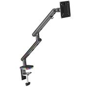 Elnwnnkc Retroilluminato Metallo Osservare Braccio per 17 38 Pollice Display Strumento Meno Modificabile Desk Mount Piano Efficiente Piano Forte Alluminio Costruzione Ribbon Arm