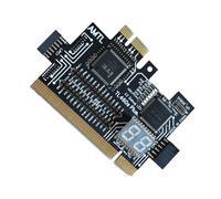 Elnwnnkc Scheda diagnostica aggiornata A1105 schede madri con indicatori LED per CPU DRAM VGA HDDs Debug e segnali di clock Visualizzazione schede madri aggiornate Debug scheda