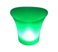 Elnwnnkc Secchiello per Ghiaccio a LED Secchiello per Ghiaccio Illuminato Materiale PP Fusti per vasche capacità Adatti per per Feste e Club LED
