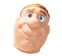 Elnwnnkc Simulatore Schiocchi Brufoli in Silicone Tossico Regalo Divertente per Bavaglio in Classe Strumento Gestione Ufficio Giocattolo da Viaggio Antistress Bavaglio Morbido Regalo per da