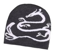 Elnwnnkc Sofisticato cappello unisex unico resistente alle intemperie elegante cappello bello signore per un maggiore calore durante l'autunno e l'inverno all'aperto, Grigio scuro, Taglia unica