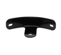 Elnwnnkc Staffa per Senza Trapano Supporto per Forcellone Verticale Curvo Costruzione in Acciaio Parcheggio Sicuro Porta Curvo