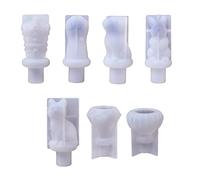 Elnwnnkc Stampo per tappo di vino in silicone per conservazione del vino Champagne Stopper stampo decorativo tappo superiore per vino tappo sigillante per vino