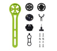 Elnwnnkc Supporto per computer per bici da strada, staffa di estensione anteriore con supporti leggeri e adattatore per ciclismo, supporti leggeri per computer