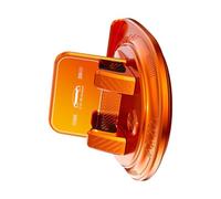 Elnwnnkc Supporto per telefono da auto con funzione invisibile Turn Down Parking Number Plate Supporto per auto girevole a 360 gradi per smartphone da 4 a 7 pollici Supporto girevole stabile a doppio