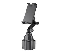 Elnwnnkc Supporto portabicchieri per Veicolo Girevole a 360 Gradi per Smartphone e Tablet con Angoli Visione Regolabili Supporto per Telefono per Auto Globale